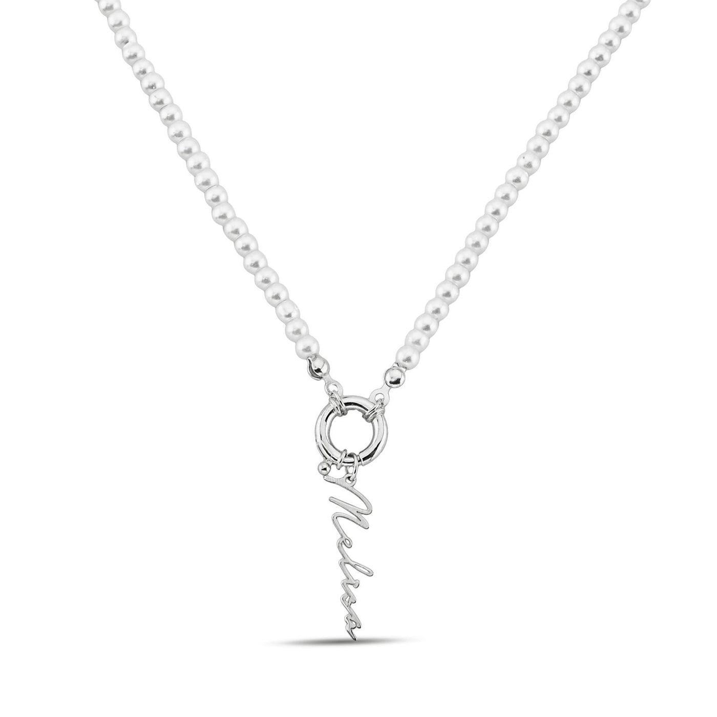 Pearl Chain Signatur Namenskette
