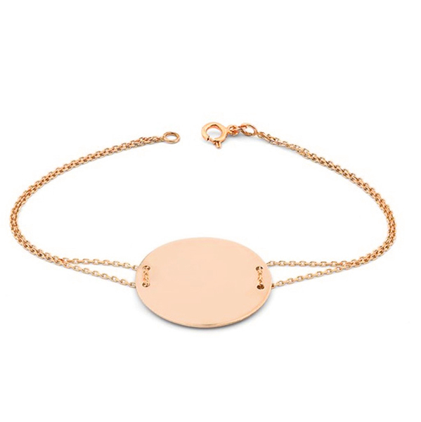 Plättchen Gravurarmband
