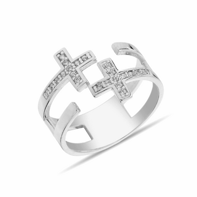 Kreuz Ring