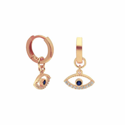 Blue Eye Earring