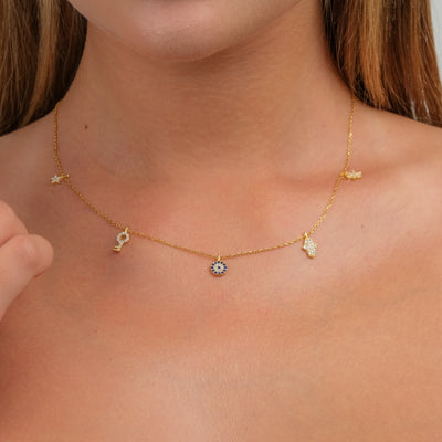 Charm Nazar Kette