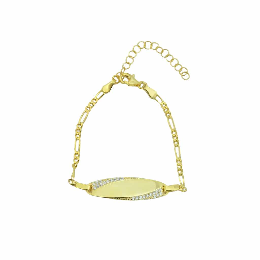 Chain Design Baby Namensarmkette Model II