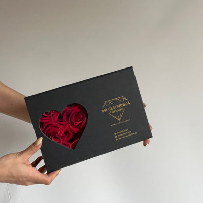 Signatur Figaro Set mit Rosenbox
