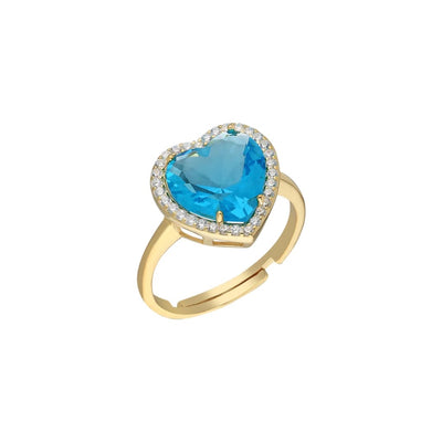 BLAU HERZRING