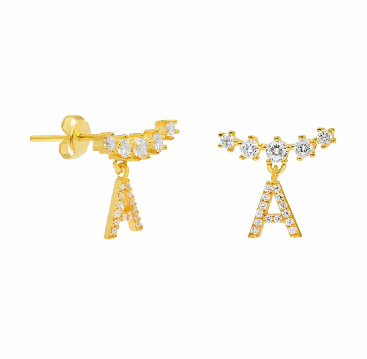 Estee Earring mit Initialen