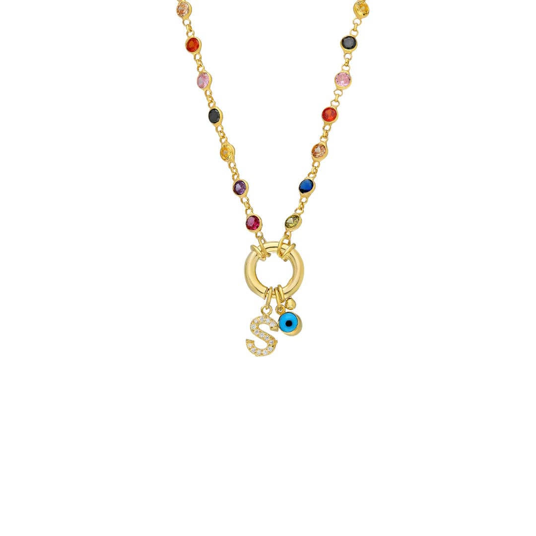 RAINBOW LETTER CHAIN