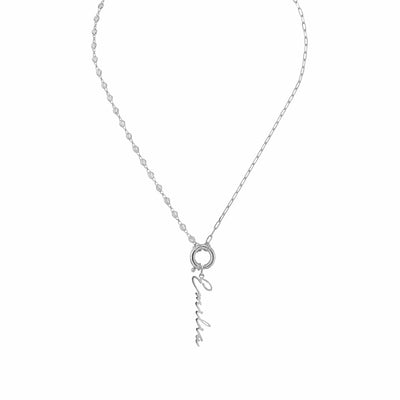 Chain Design Diamond Halskette Basic Signatur
